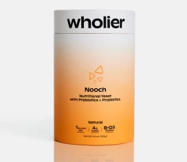 Wholier Nooch with Prebiotics + Probiotics