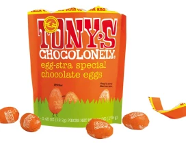 Tony's Chocolonely Caramel Sea Salt Easter Eggs