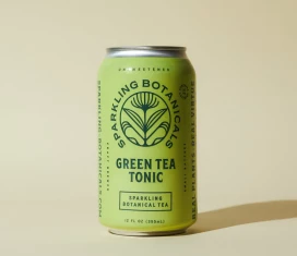 Sparkling Botanicals Green Tea Tonic - 12 pack