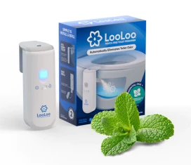 LooLoo Touchless Toilet Spray - Peppermint Vanilla