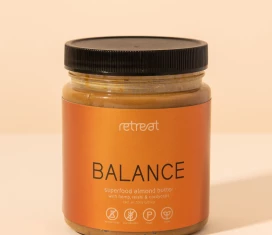 Retreat Foods Adaptogenic Almond Butter