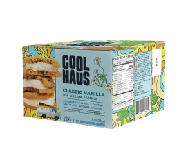 Coolhaus Classic Vanilla Ice Cream Sammie (3-Pack)