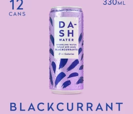 Dash Water Blackcurrant Sparkling Water