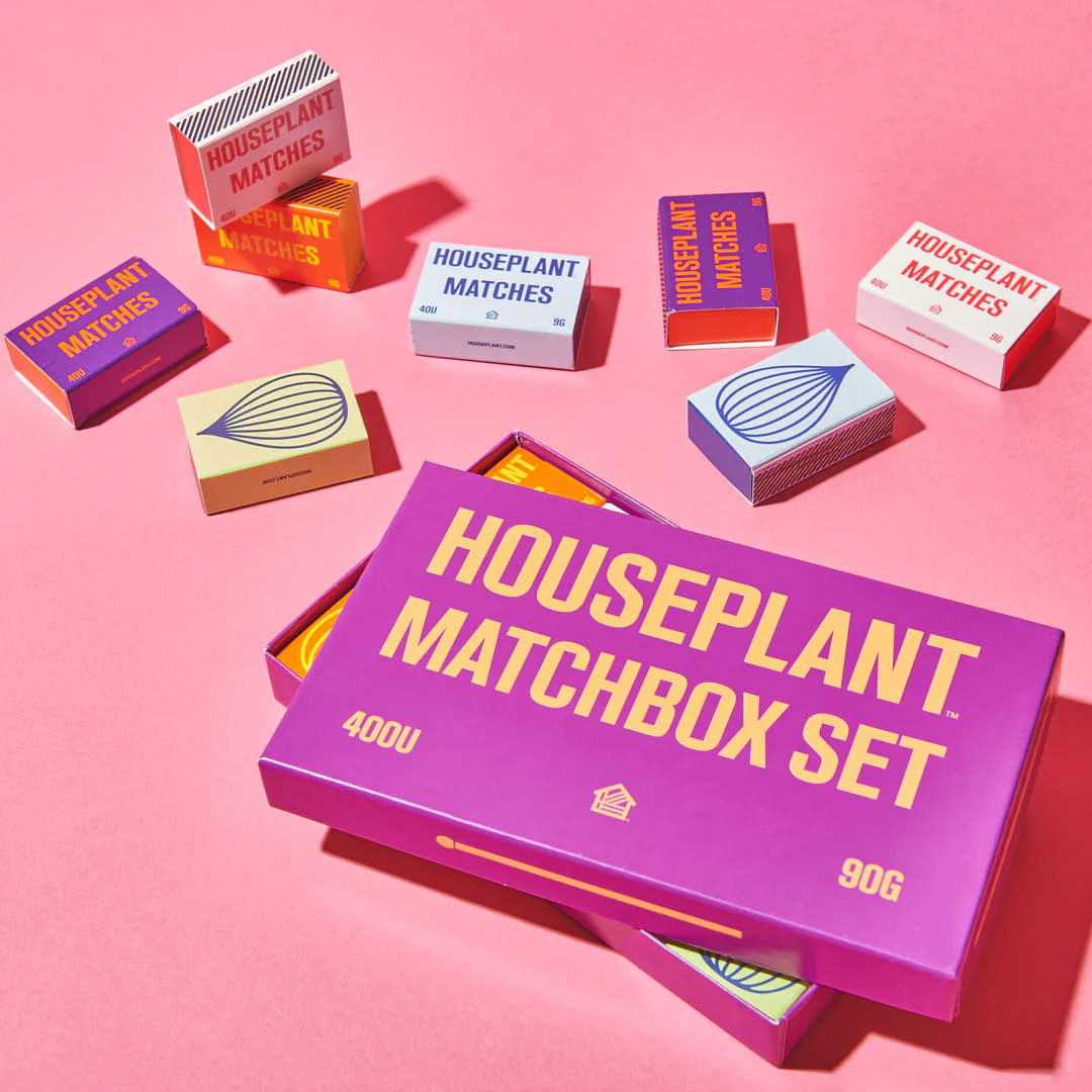 Houseplant Match Box Set