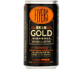 Flyers Cocktail Co Bkln Gold