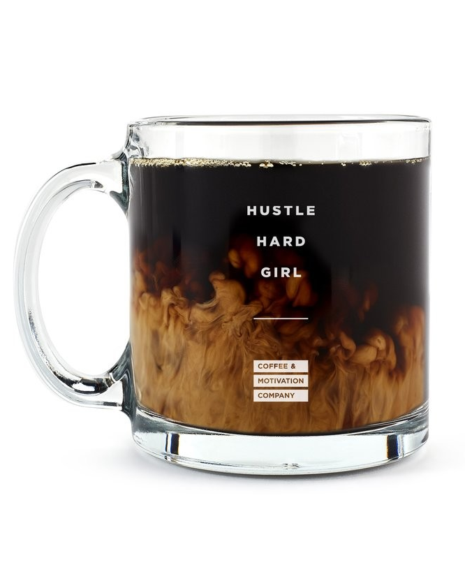 Coffee & Motivation Company Hustle Hard Girl