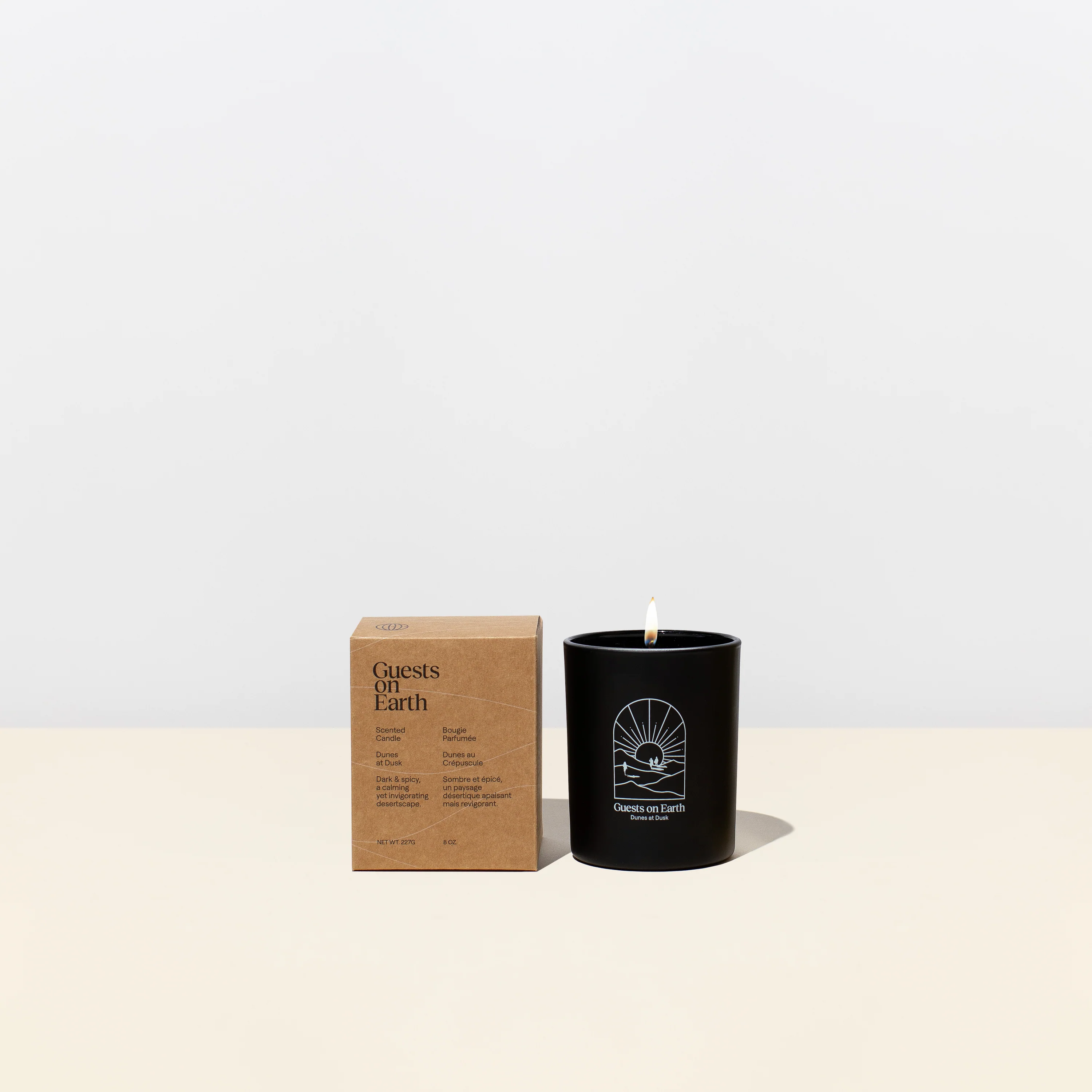 Guests on Earth Dunes At Dusk Candle