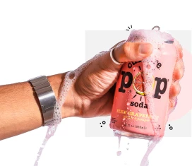 Culture Pop Soda - Pink Grapefruit