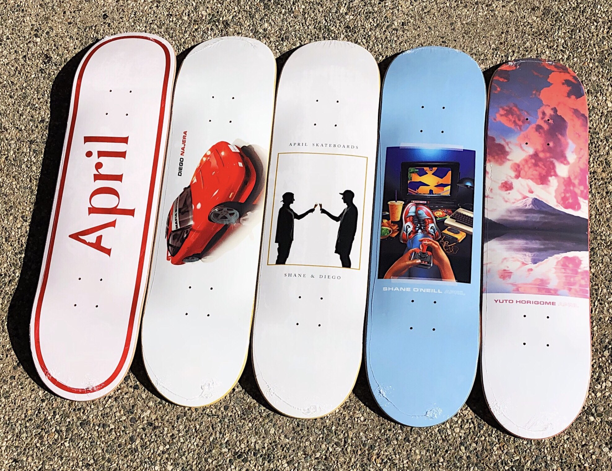 April Skateboard Skate Products